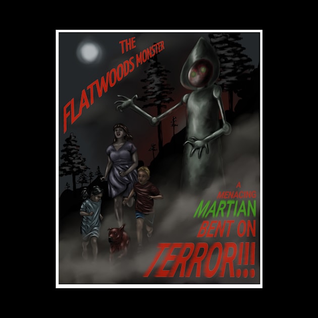 The Flatwoods Monster by PulpAfflictionArt79