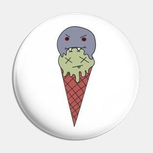 Vampire Ice Cream Pin