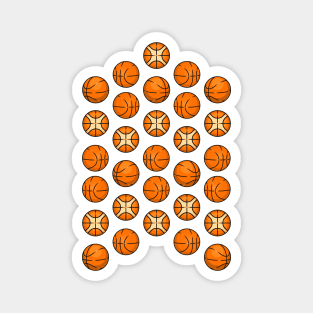 Basketball pattern Magnet