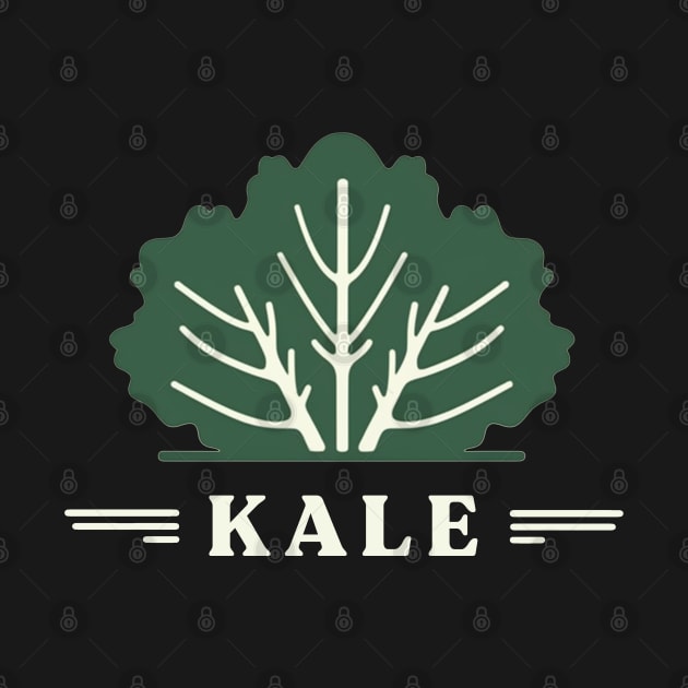 Kale Retro Minimal by Retro Travel Design