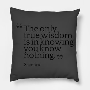 Socrates Pillow