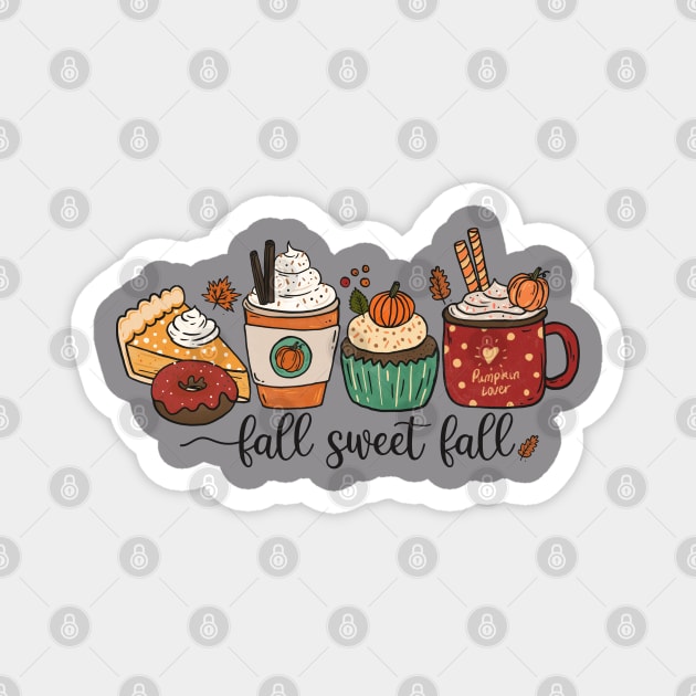 Fall Sweet Fall Magnet by Erin Decker Creative