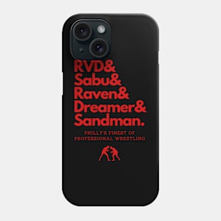 Philly's Finest of Professional Wrestling! Phone Case