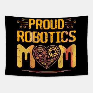 Proud robotics mom Tapestry