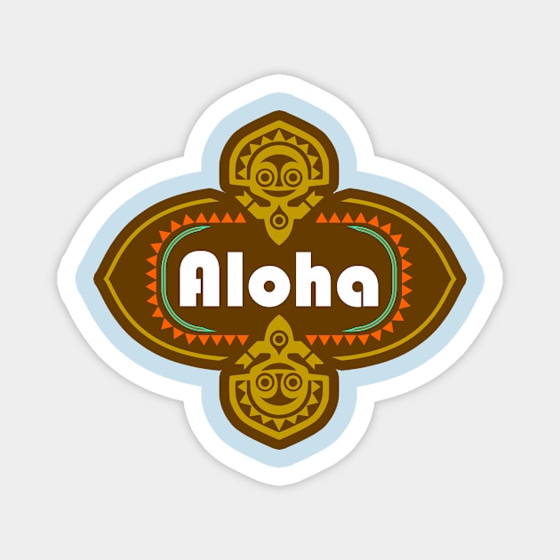 Aloha! Magnet by BackstageMagic