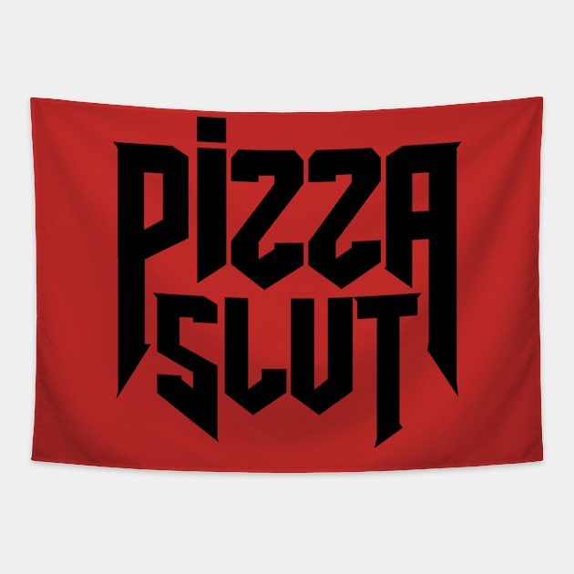 I Love Pizza Tapestry by zachattack