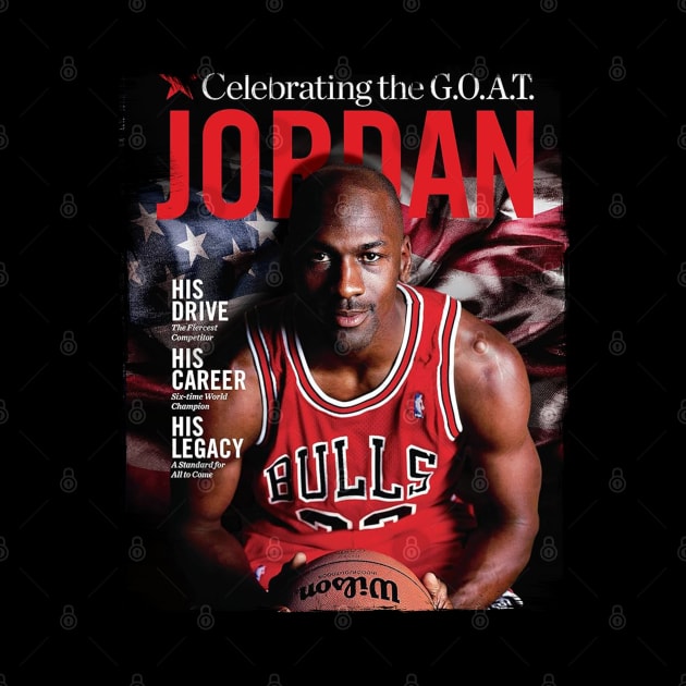 JORDAN SLAM MAG - VINTAGE by Buff Geeks Art