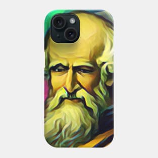 Archimedes Colourful Portrait | Archimedes Artwork 7 Phone Case