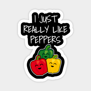 I just really like peppers Magnet