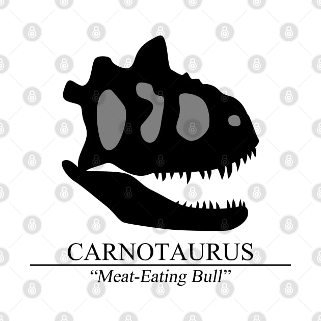 Carnotaurus Skull by SakuraDragon