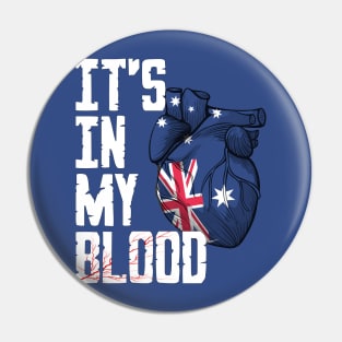 Australia it's in my Blood Pin