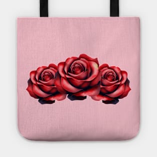 Scarlet Rose Trio Tote