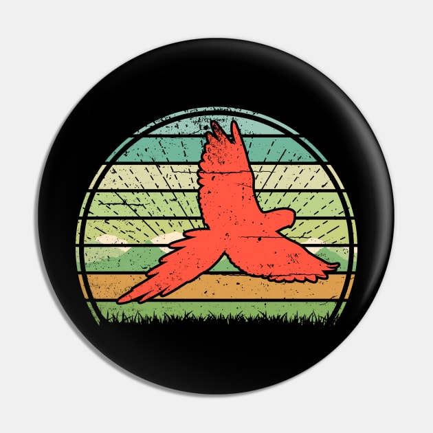 Parrot Sunset Pin by Nerd_art