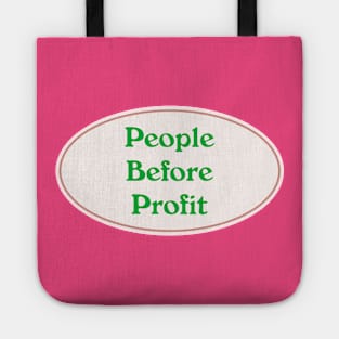 People Before Profit Tote