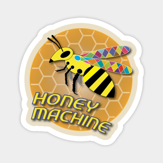 Honey Machine Magnet by acurwin