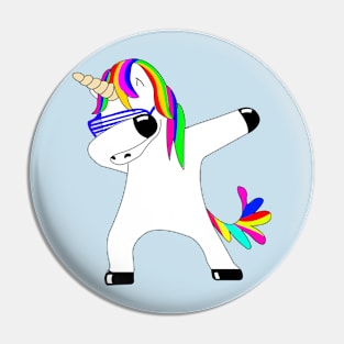 Dabbing Unicorn Pin