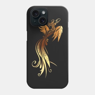 Golden Phoenix Phone Case