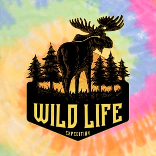 Wild Life Deer Logo T-Shirt