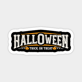 Halloween Trick or Treat Magnet