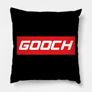 Gooch Old School Vintage Box Design Pillow