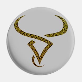 Taurus Bull Pin