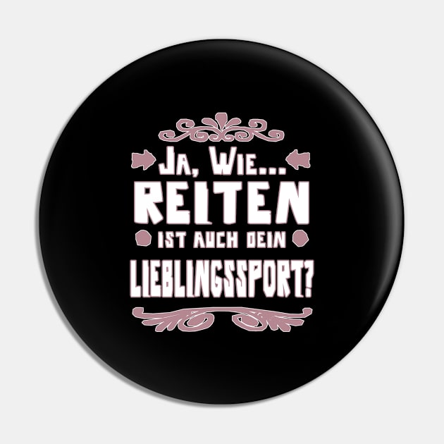 Pferde Reiten Pferdehof Pferdesport Reiterspruch Pin by FindYourFavouriteDesign