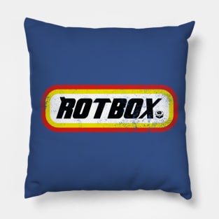 Rotbox (Matchbox) Car Logo Mashup Pillow