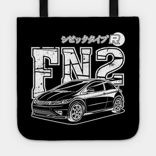 Civic Type R FN2 - White Print Tote