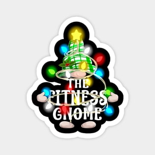 The Fitness Gnome Christmas Matching Family Shirt Magnet