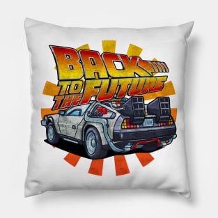 Back to the Future - DMC DeLorean Pillow