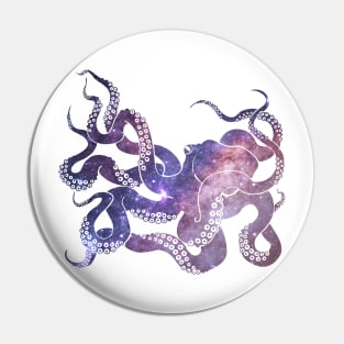 Space Octopus Pin