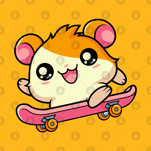 Hamtaro Skate by Atpidarp