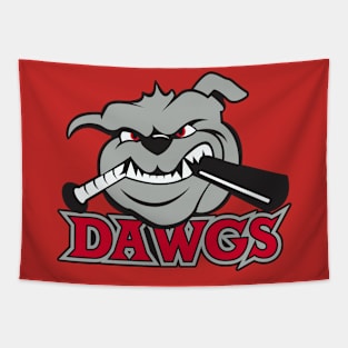 Dawgs Baseball Tapestry