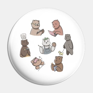 Bears doing things Pin