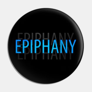 Epiphany Book Title Pin