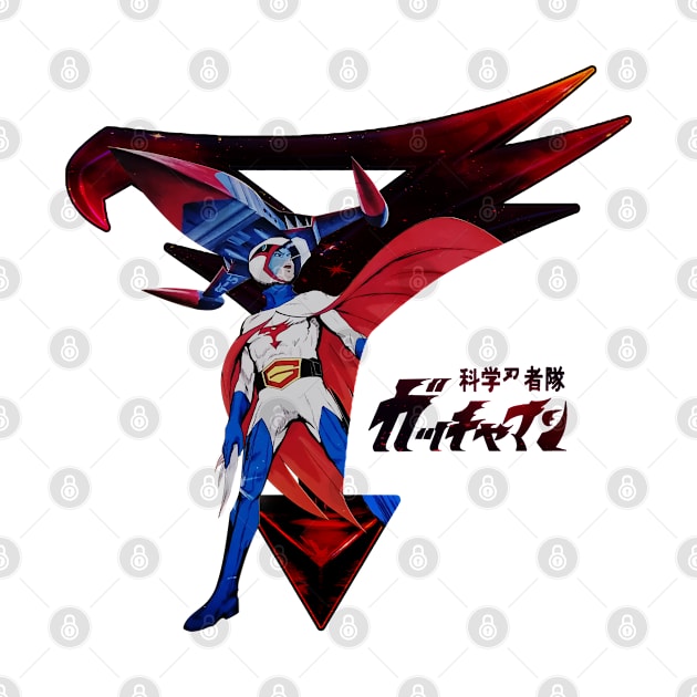 Gatchaman's iconic 3D space logo 1 version by unknow user