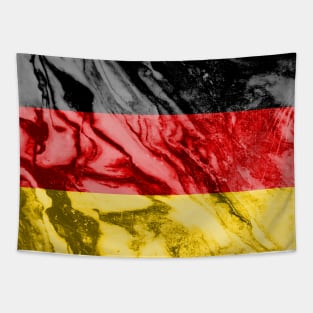 Flag of Germany - Marble texture Tapestry