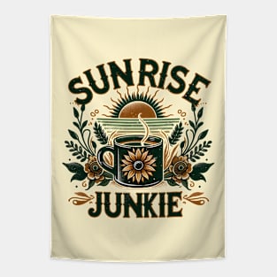 Sunrise Junkie Cottage Tapestry