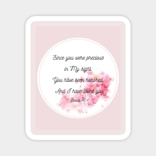 Bible verse gift idea Magnet