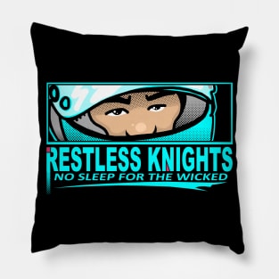 Restless Knights Track Day Pillow