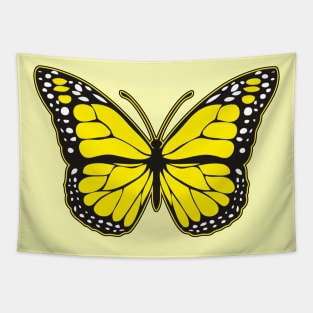 Yellow Butterfly Tapestry