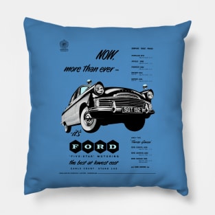 FORD ZODIAC - advert Pillow