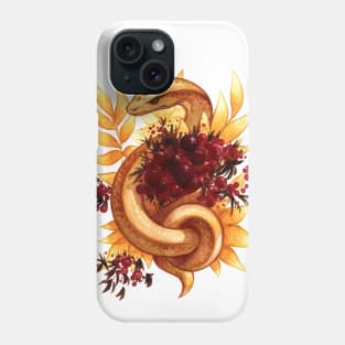 Golden snake Phone Case