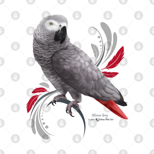 African Grey by Sylvanmistart