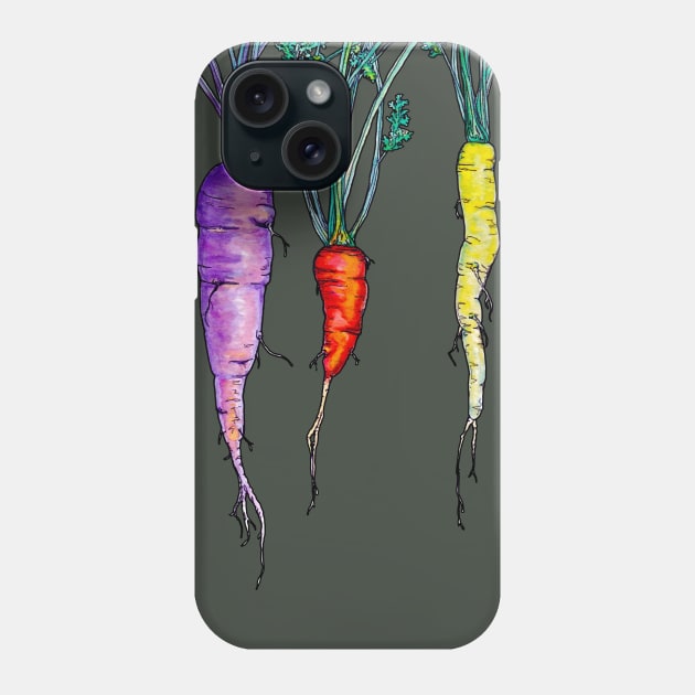 Carrots Phone Case by ThisIsNotAnImageOfLoss