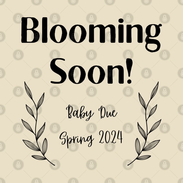 Blooming Soon Pregnancy Announcement by Hilary's Flower House