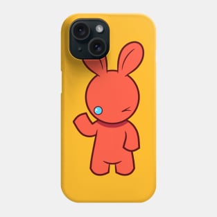 Wink Rabbit 6 Phone Case