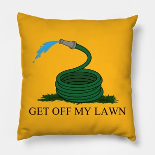 Get Off My Lawn Pillow