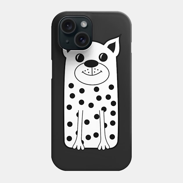 Doodle dog Phone Case by Savvalinka