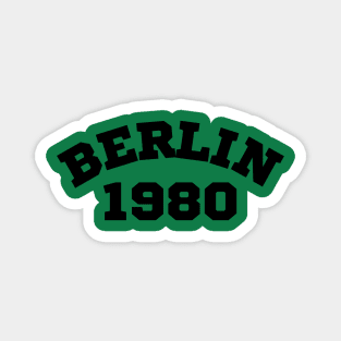 Vintage Berlin 1980 Retro Magnet